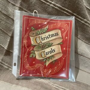 Christmas Carols Decorative Booklet